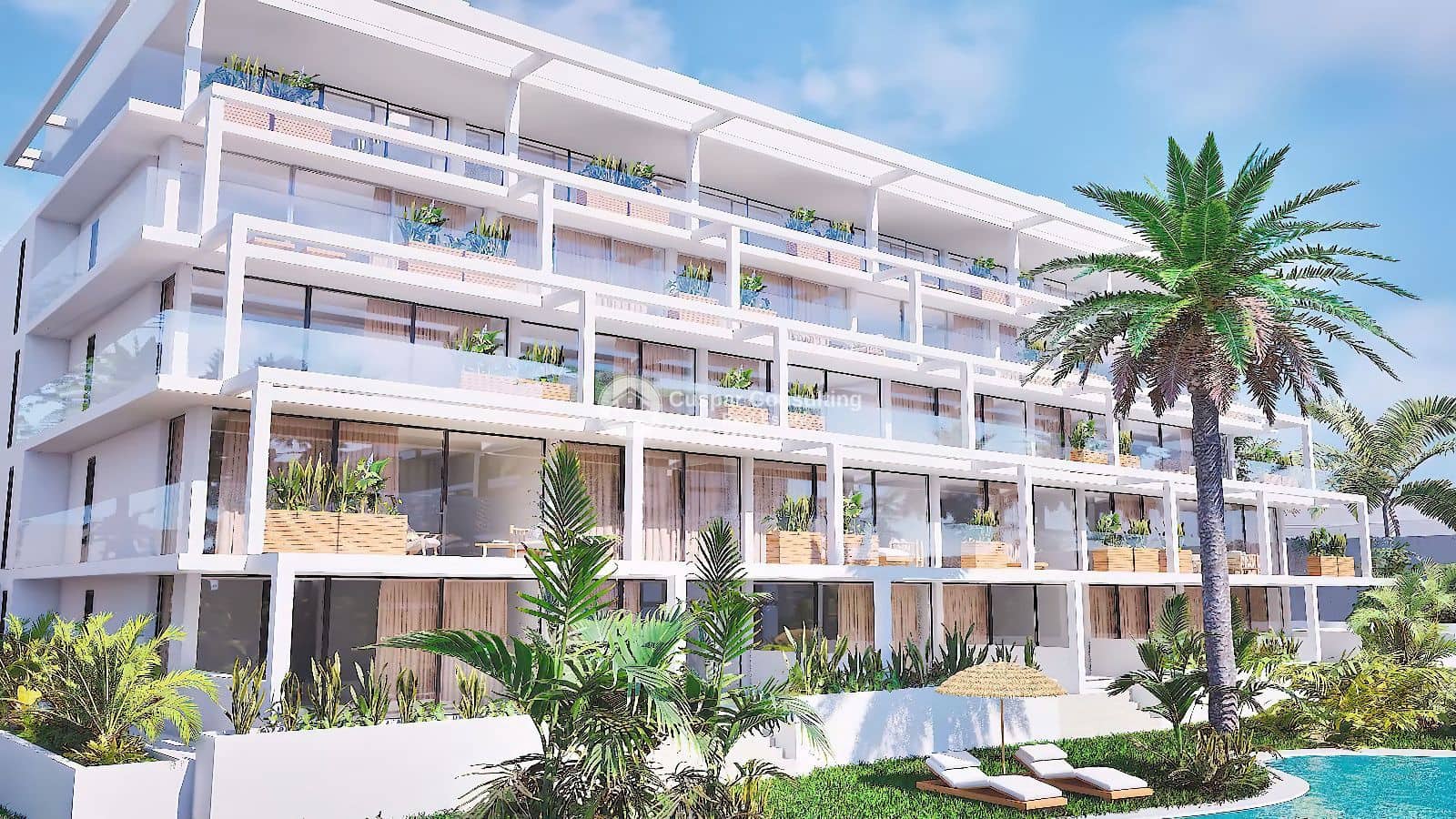 2 slaapkamer Flat te koop in Mar de Cristal met zwembad garage - € 270.000 (Ref: 9760119)