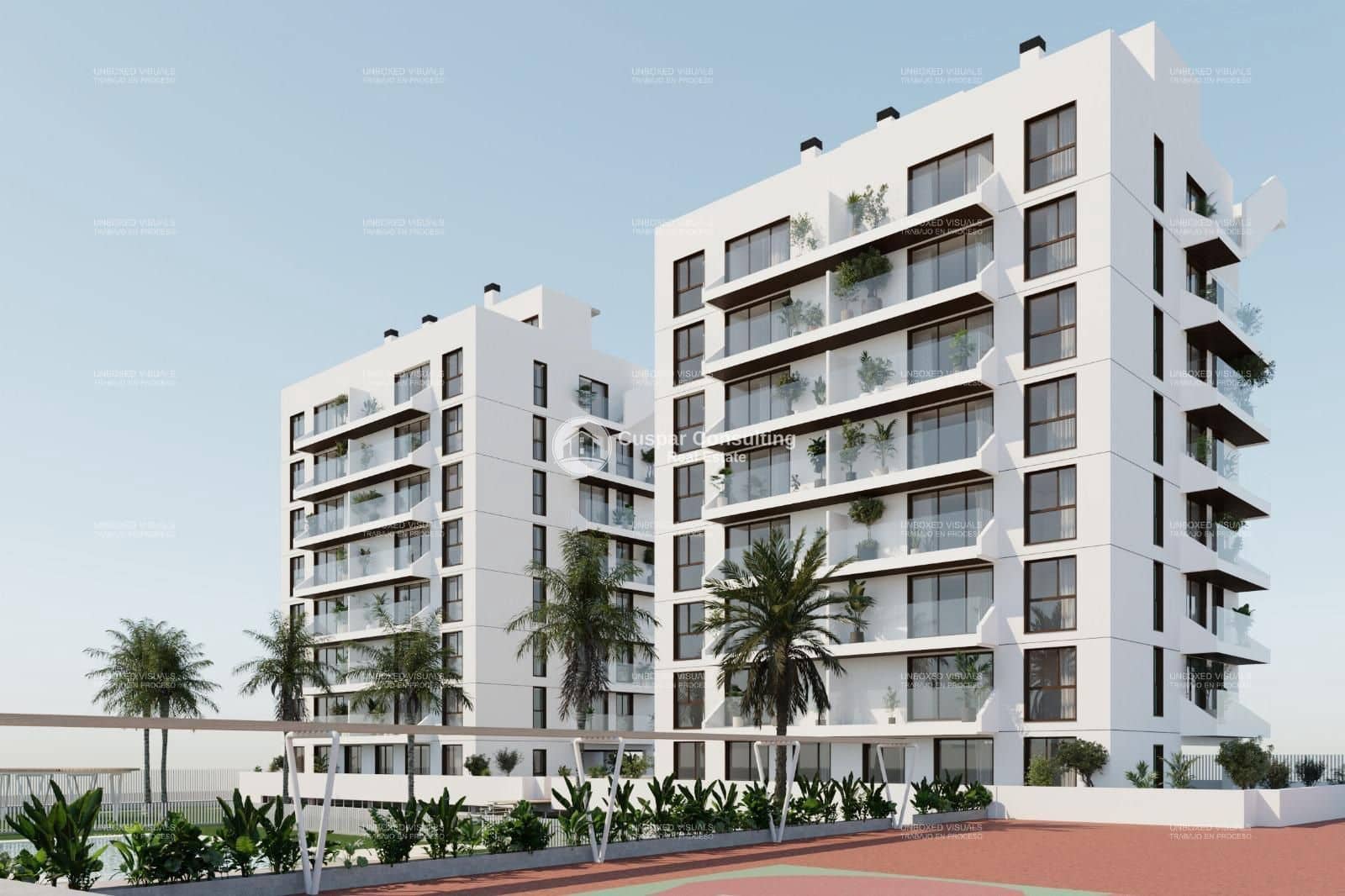 Ático de 2 habitaciones en Guardamar del Segura en venta con piscina garaje - 445.000 € (Ref: 9771004)