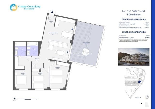 Piso de 3 habitaciones en Pulpí en venta con piscina garaje - 263.000 € (Ref: 9804860)