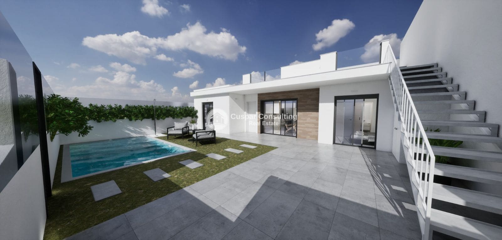 3 bedroom Villa for sale in Torre-Pacheco with pool - € 279,900 (Ref: 9818842)