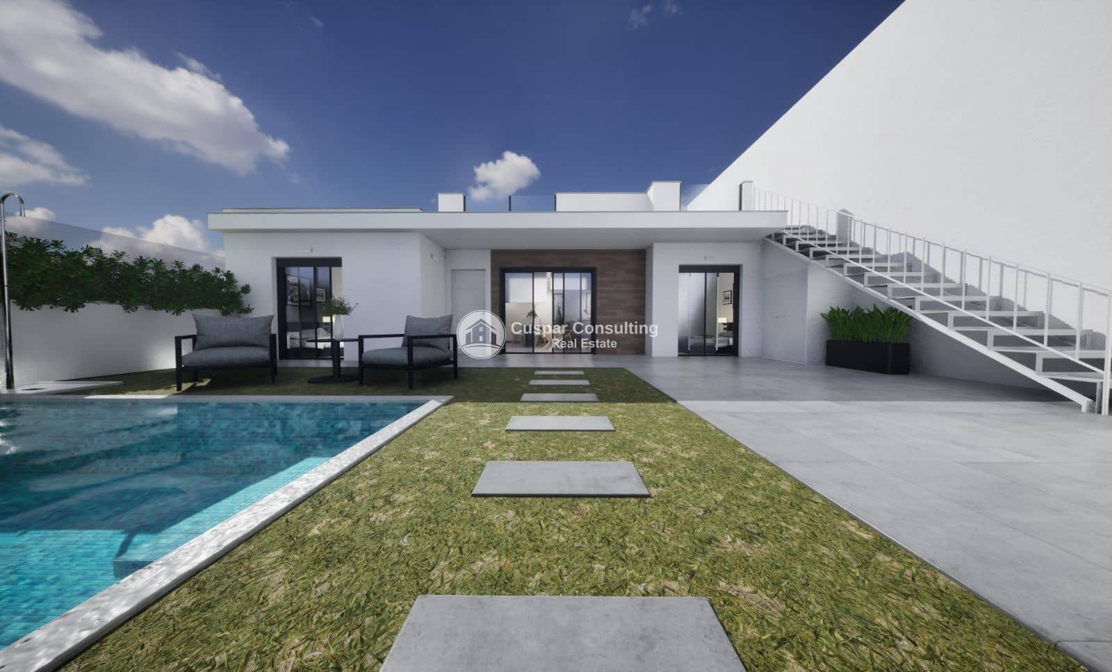 3 bedroom Villa for sale in Torre-Pacheco with pool - € 279,900 (Ref: 9818842)