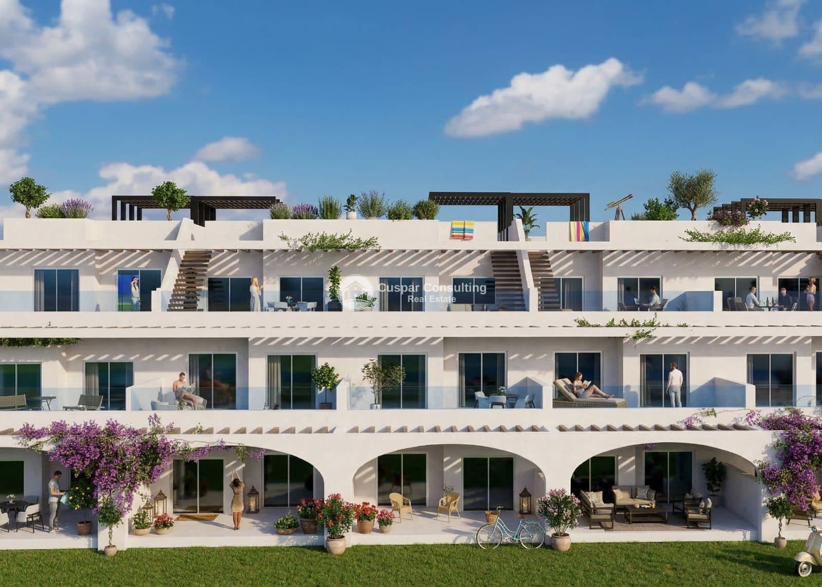 2 chambre Appartement à vendre à Vera avec piscine garage - 210 000 € (Ref: 9897422)