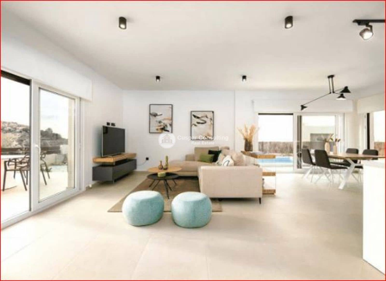 3 makuuhuone Huvila myytävänä paikassa Finestrat mukana uima-altaan - 692 950 € (Ref: 9928165)