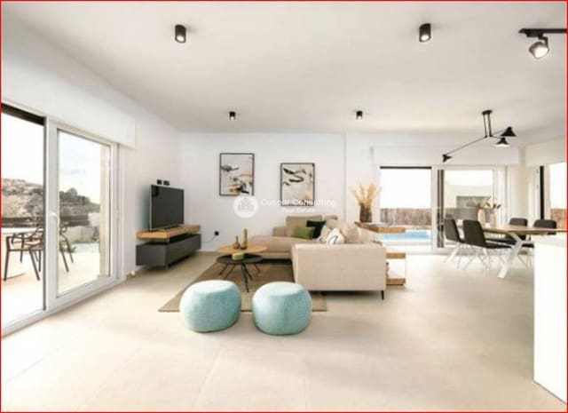 3 makuuhuone Huvila myytävänä paikassa Balcón de Finestrat - Terra Marina, Finestrat mukana uima-altaan - 692 950 € (Ref: 9928165)
