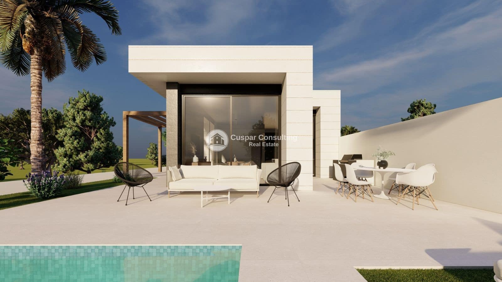 3 chambre Villa/Maison à vendre à Pilar de la Horadada avec piscine garage - 610 000 € (Ref: 9978037)
