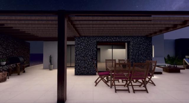 3 soveværelse Byhus til salg i Villaverde, La Oliva med swimmingpool garage - € 675.000 (Ref: 9136357)