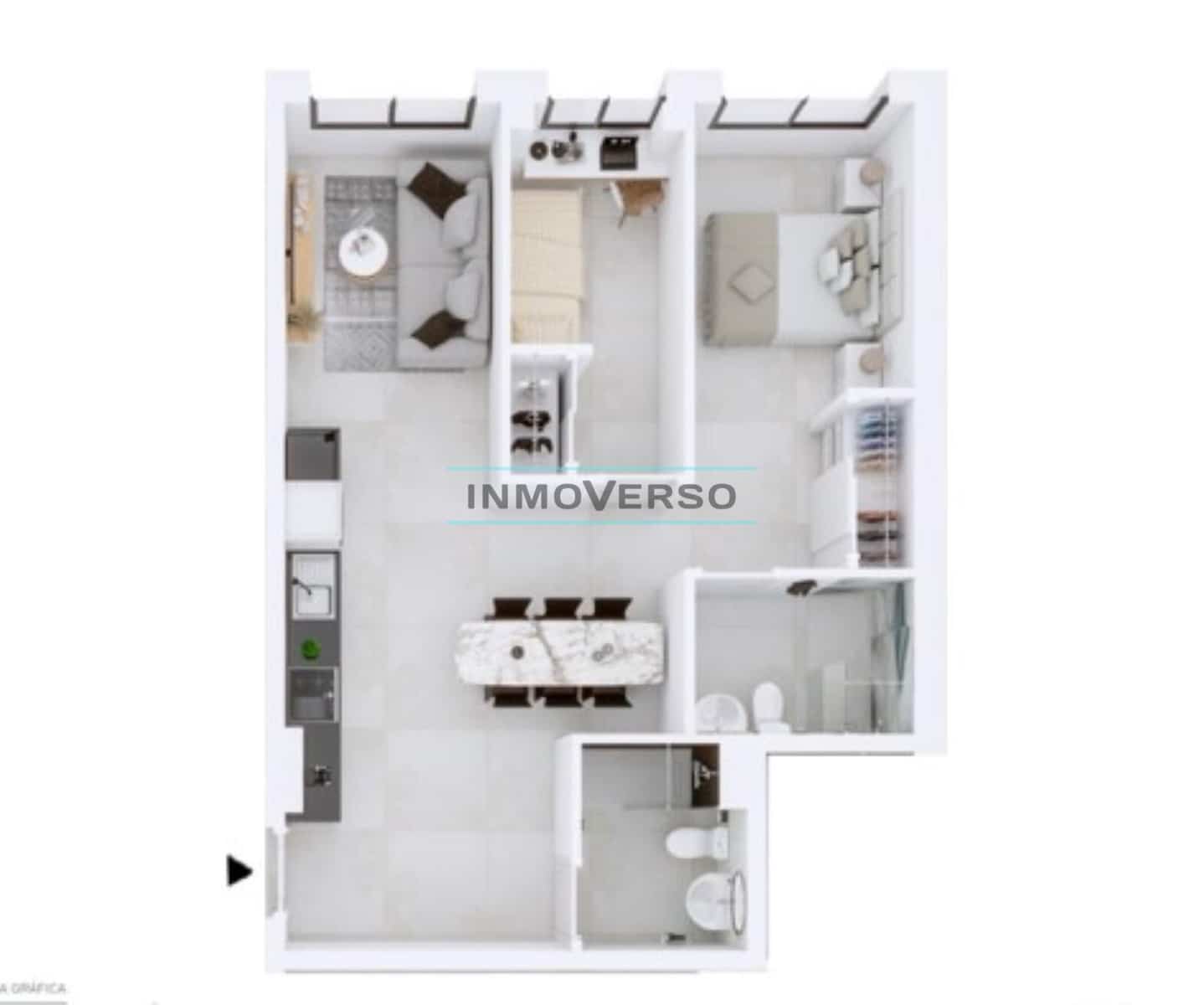 1 bedroom Flat for sale in Torre del Mar with pool garage - € 225,454 (Ref: 9301002)