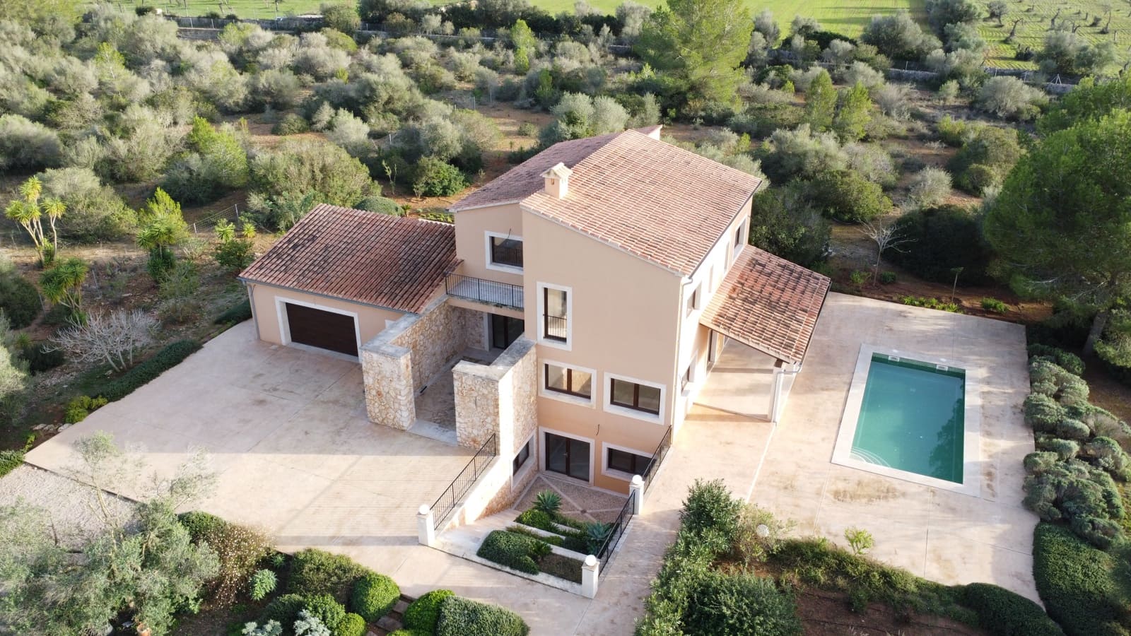 4 slaapkamer Finca/Landhuis te koop in Algaida met zwembad garage - € 1.795.000 (Ref: 8657545)