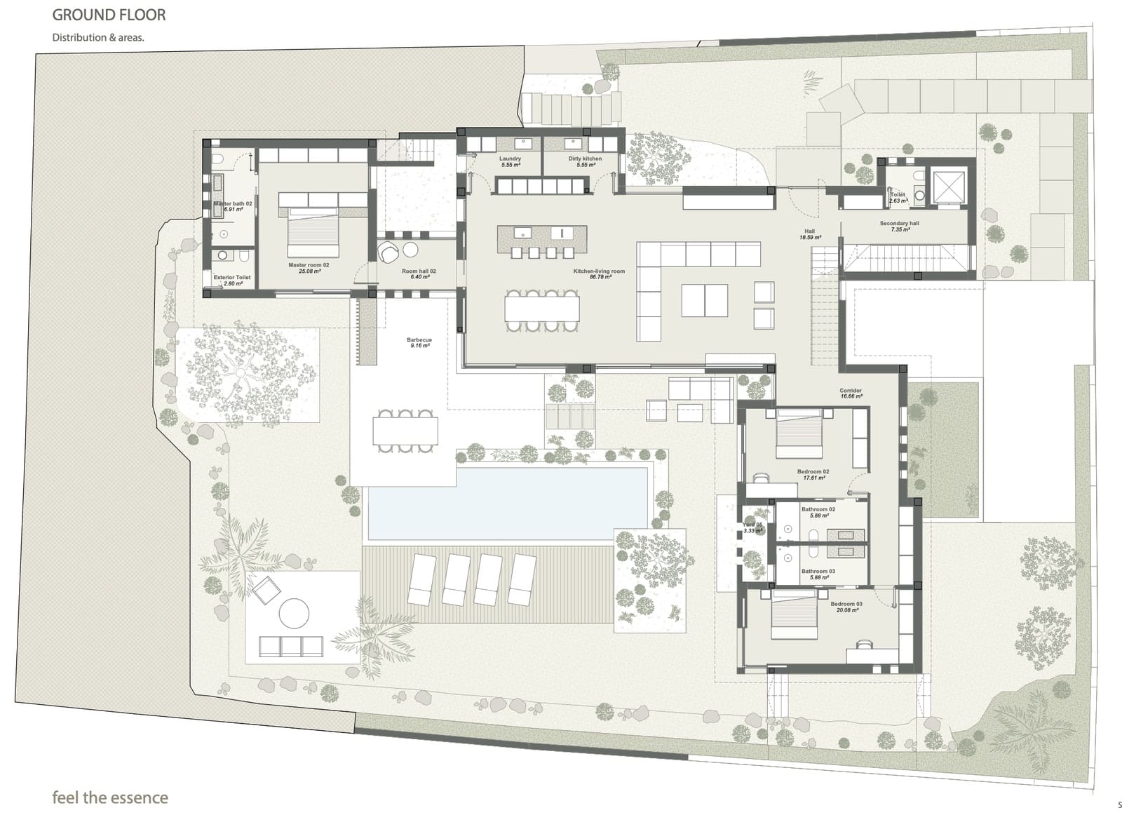 Grunde uden byggetilladelser til salg i Santa Ponsa - € 1.850.000 (Ref: 9027027)