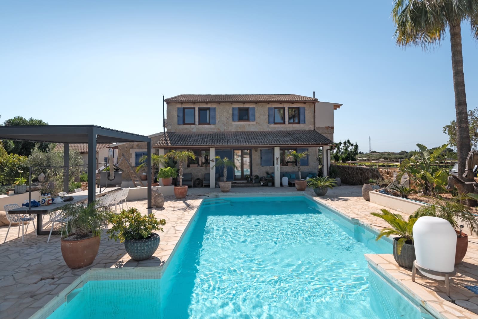 5 sovrum Finca/Hus på landet till salu i Llucmajor med pool garage - 2 200 000 € (Ref: 9135097)