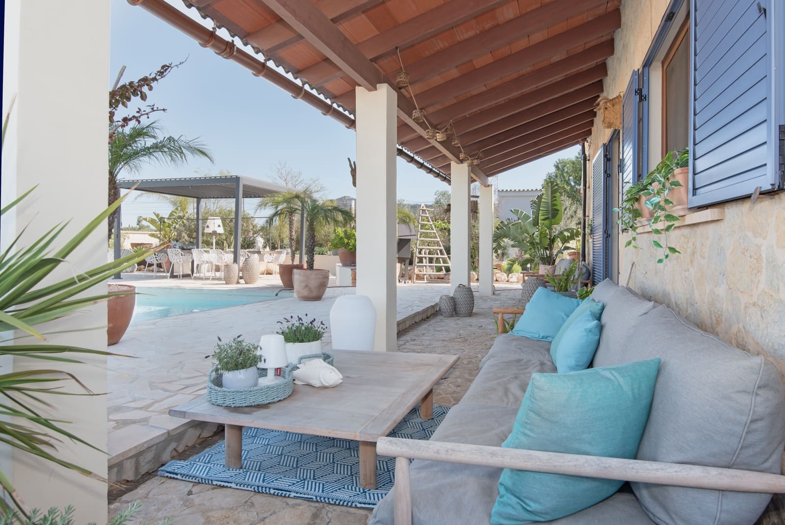 5 sovrum Finca/Hus på landet till salu i Llucmajor med pool garage - 2 200 000 € (Ref: 9135097)