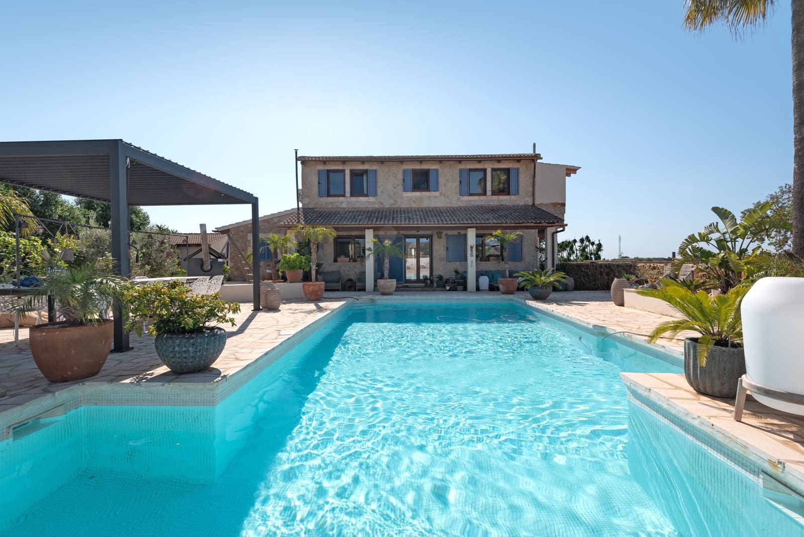 5 sovrum Finca/Hus på landet till salu i Llucmajor med pool garage - 2 200 000 € (Ref: 9135097)