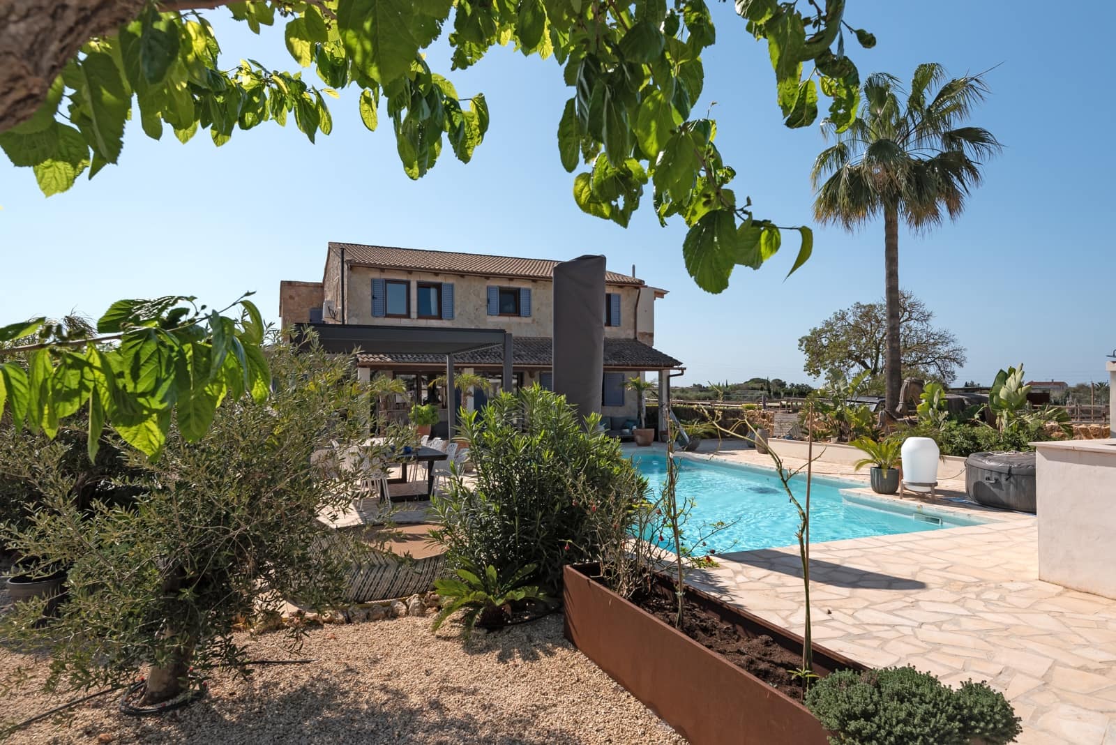 5 sovrum Finca/Hus på landet till salu i Llucmajor med pool garage - 2 200 000 € (Ref: 9135097)