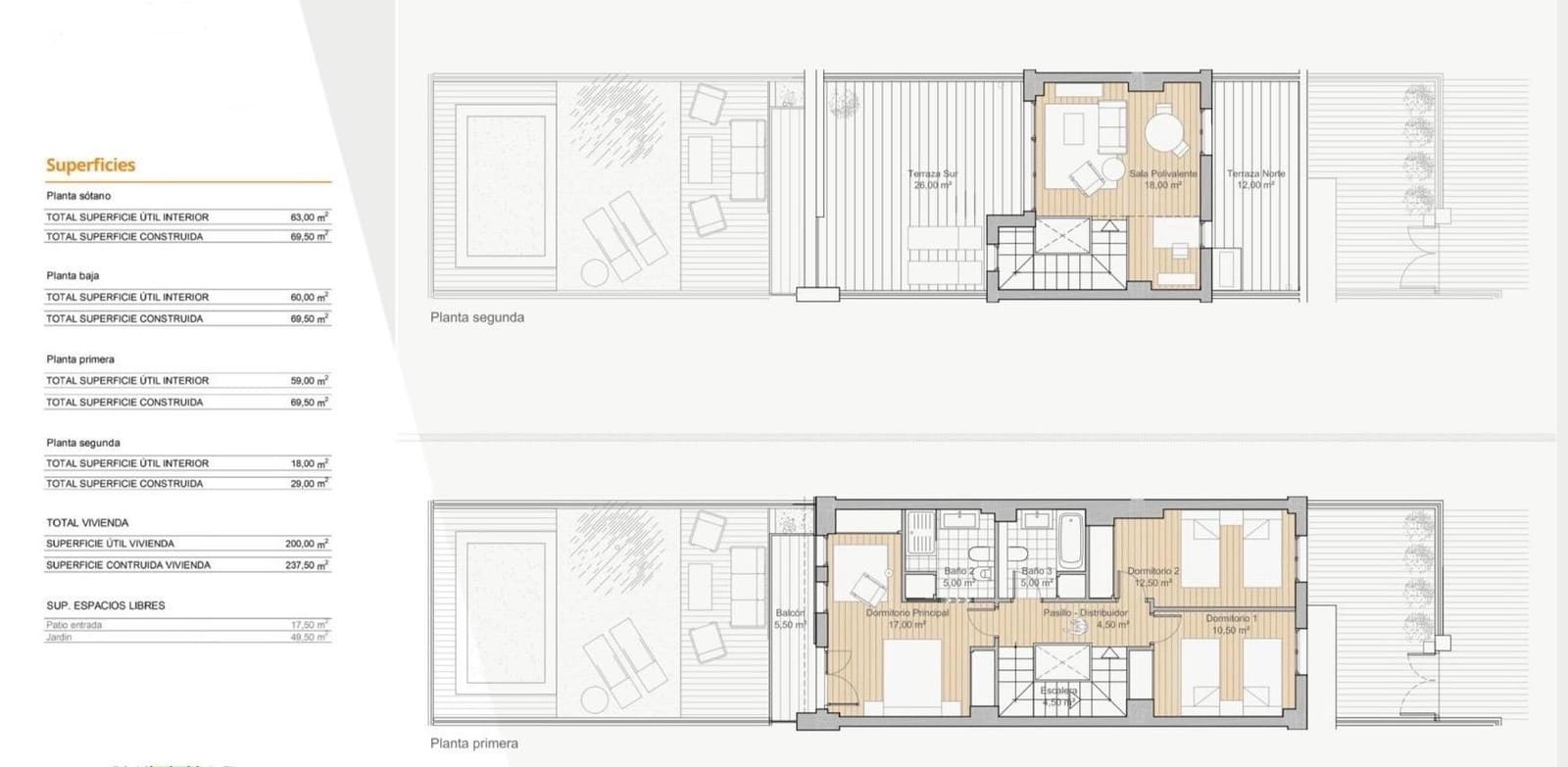 5 soveværelse Rækkehus til salg i Sitges med swimmingpool garage - € 1.159.000 (Ref: 8758212)