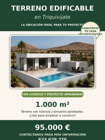 Grunde uden byggetilladelser til salg i Triquivijate, Antigua - € 95.000 (Ref: 10058006)