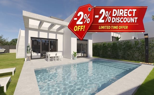 3 sypialnia Willa na sprzedaż w Algorfa z basenem garażem - 427 000 € (Ref: 8297129)