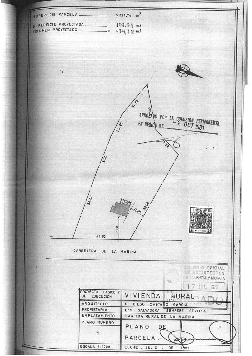 3 bedroom Finca/Country House for sale in La Marina with garage - € 311,000 (Ref: 9432679)