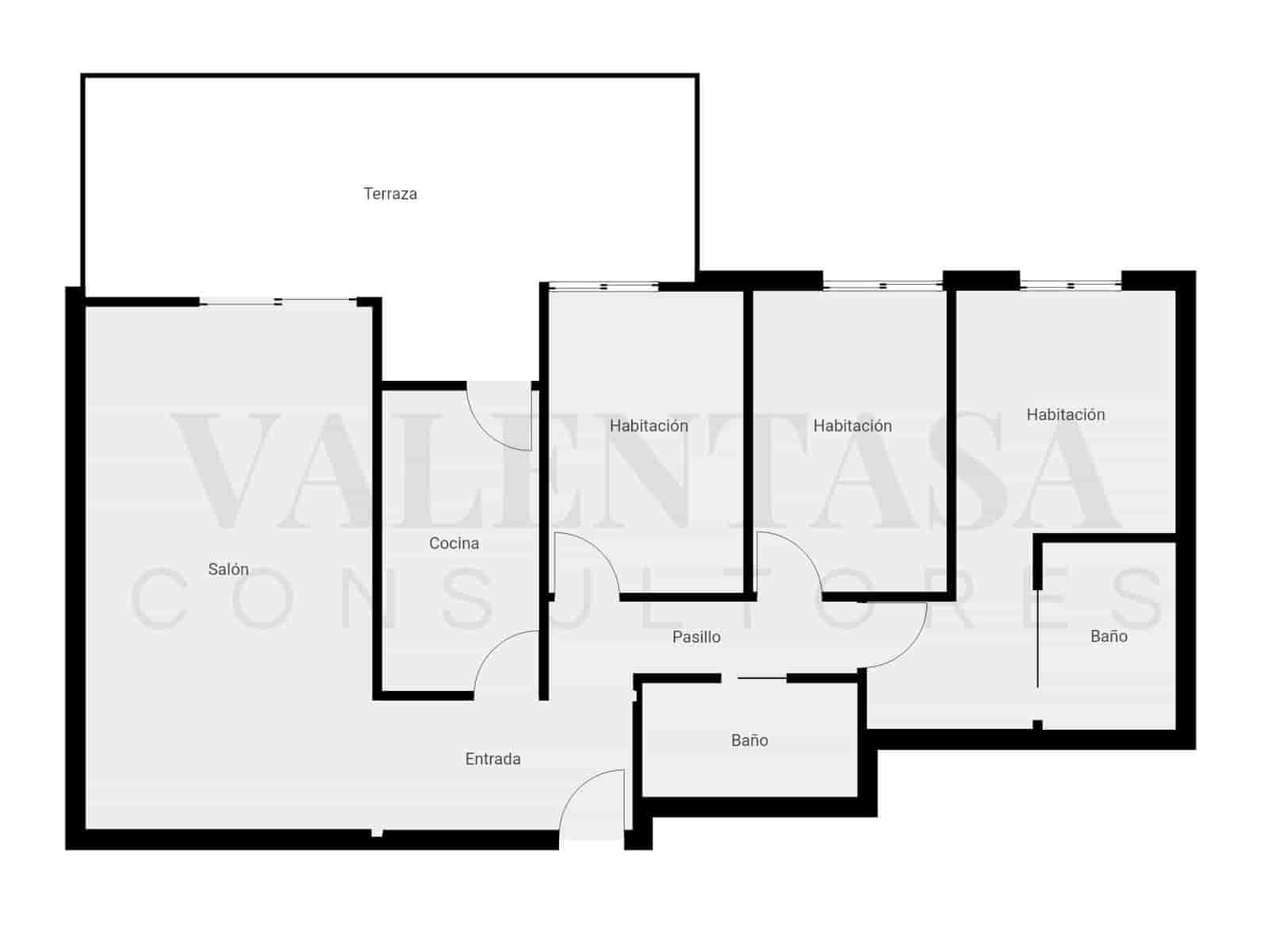 3 slaapkamer Penthouse te koop in Mislata met garage - € 560.000 (Ref: 9626489)