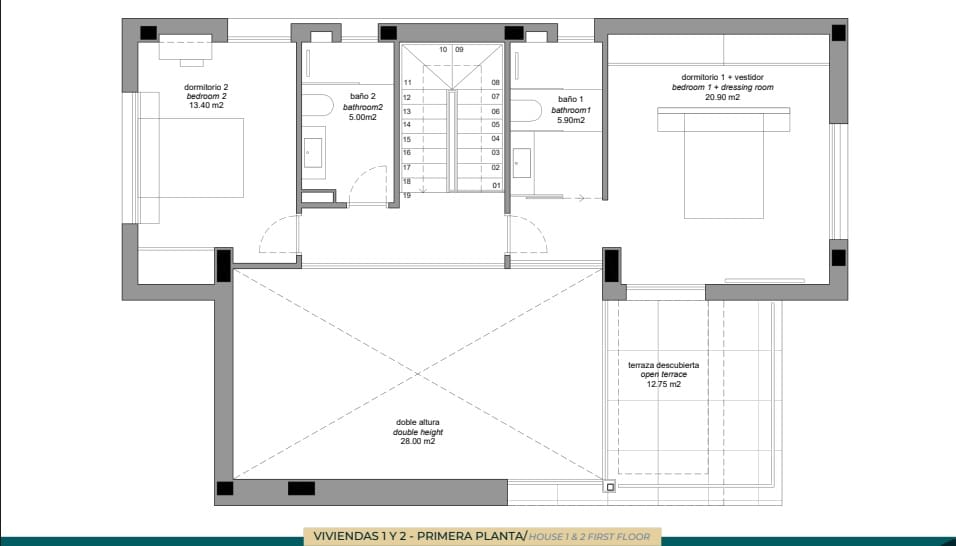 3 sypialnia Willa na sprzedaż w Finestrat z basenem garażem - 849 000 € (Ref: 9650242)