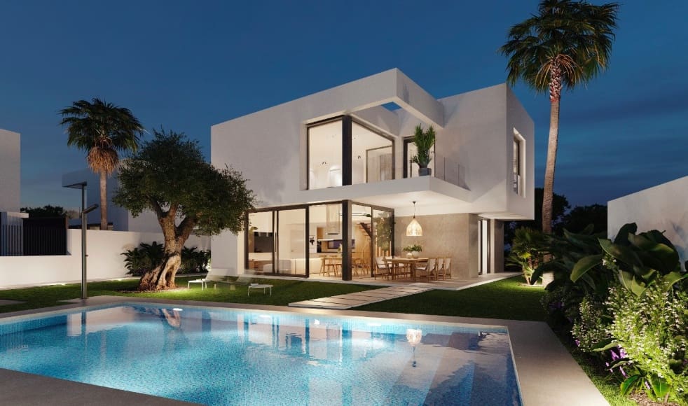 3 sypialnia Willa na sprzedaż w Finestrat z basenem garażem - 849 000 € (Ref: 9650242)