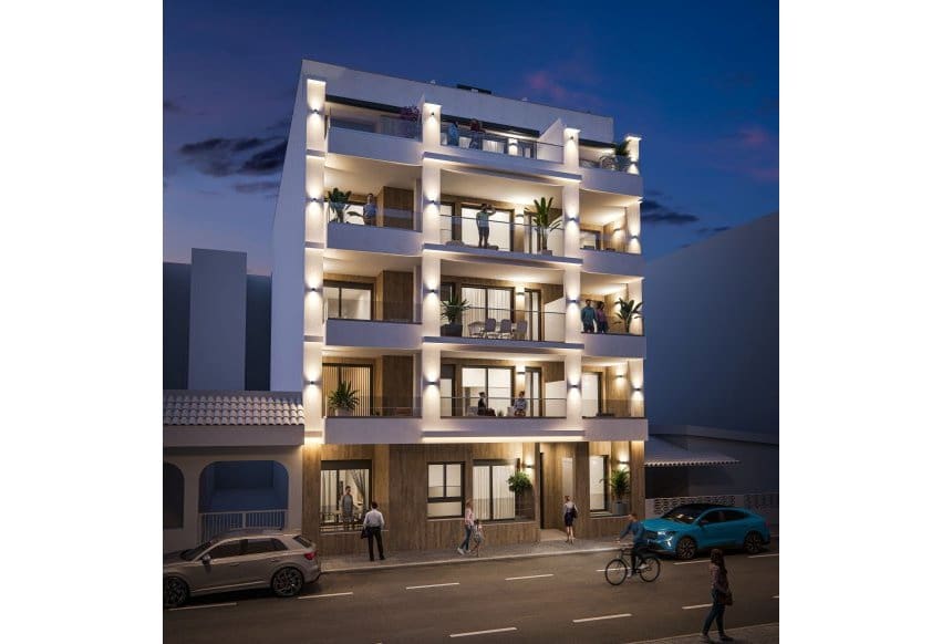 2 soverom Leilighet til salgs i Torrevieja med svømmebasseng - € 240 000 (Ref: 10016932)