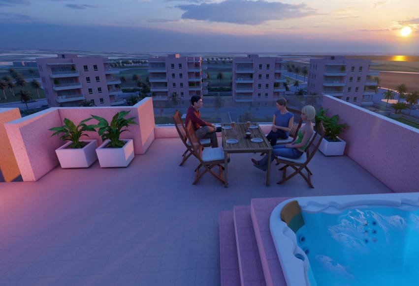 3 chambre Appartement à vendre à Guardamar del Segura avec piscine - 344 900 € (Ref: 10018162)