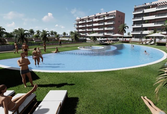 3 chambre Appartement à vendre à El Raso, Guardamar del Segura avec piscine - 344 900 € (Ref: 10018162)