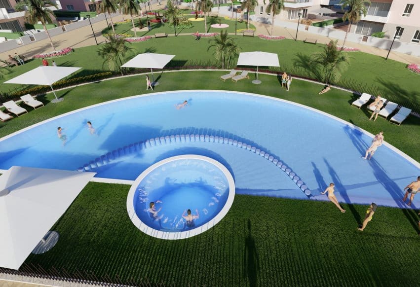3 chambre Appartement à vendre à Guardamar del Segura avec piscine - 344 900 € (Ref: 10018162)