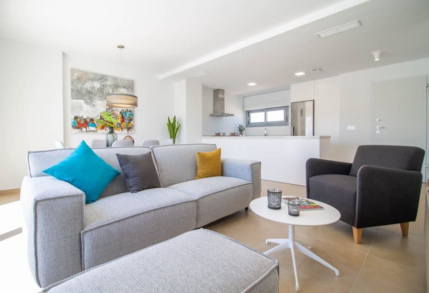2 makuuhuone Bungalow myytävänä paikassa Orihuela Costa mukana uima-altaan - 299 900 € (Ref: 10029025)