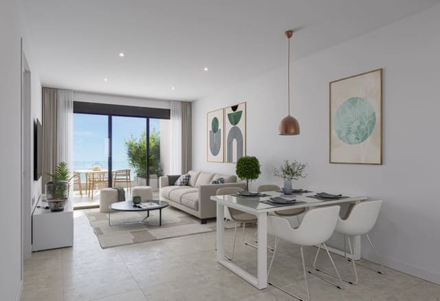 2 quarto Penthouse para venda em Los Narejos - Punta Calera, Los Alcázares com piscina - 425 000 € (Ref: 10029028)