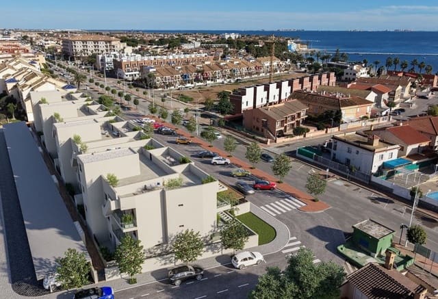 2 quarto Penthouse para venda em Los Narejos - Punta Calera, Los Alcázares com piscina - 425 000 € (Ref: 10029028)