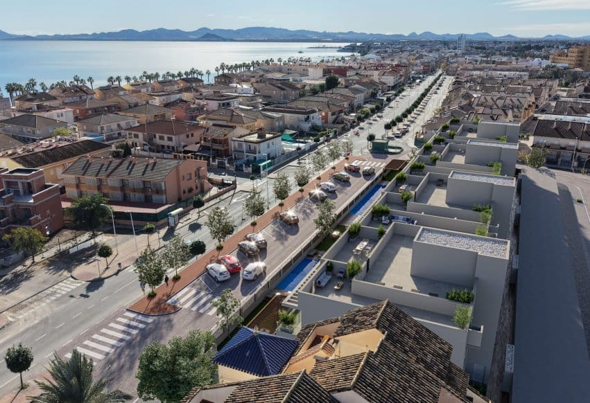 3 quarto Penthouse para venda em Los Alcazares com piscina - 479 000 € (Ref: 10029029)
