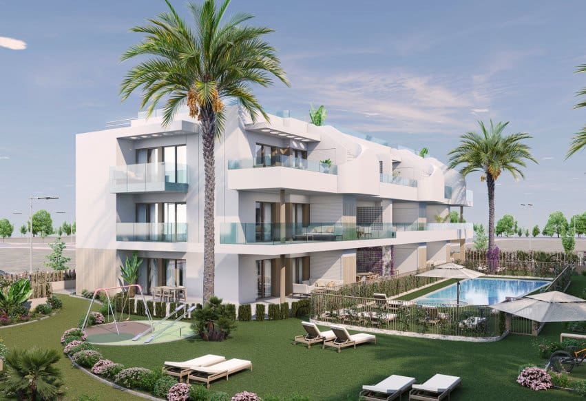 2 soveværelse Penthouse til salg i Pilar de la Horadada med swimmingpool - € 329.000 (Ref: 10033094)