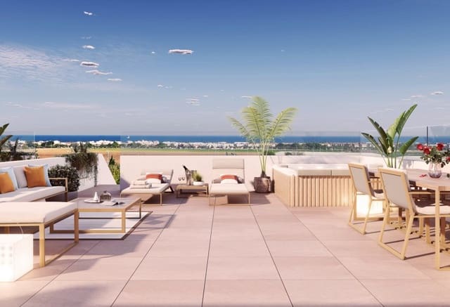 2 soveværelse Penthouse til salg i Pilar de la Horadada ciudad, Pilar de la Horadada med swimmingpool - € 329.000 (Ref: 10033094)