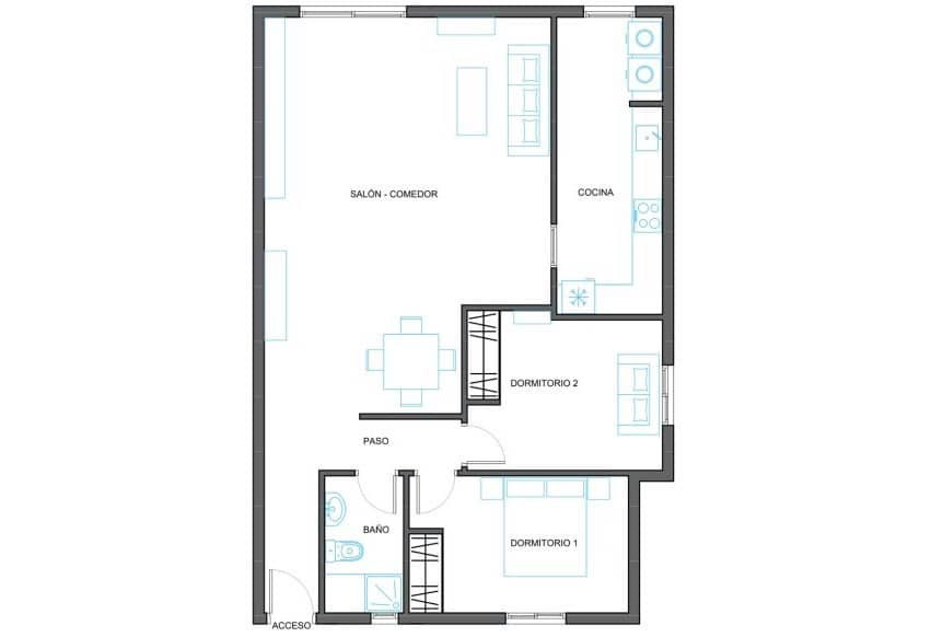 2 soveværelse Lejlighed til salg i Guardamar del Segura med swimmingpool garage - € 329.000 (Ref: 10037741)