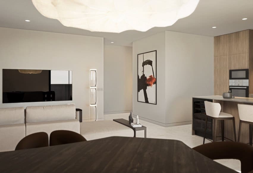 1 quarto Penthouse para venda em Calpe / Calp com piscina - 560 891 € (Ref: 10046361)