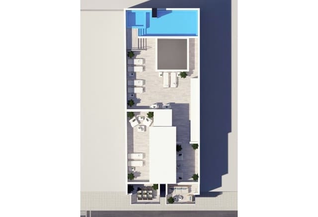 3 Zimmer Apartment zu verkaufen in Playa del Cura, Torrevieja mit Pool - 309.000 € (Ref: 10046365)