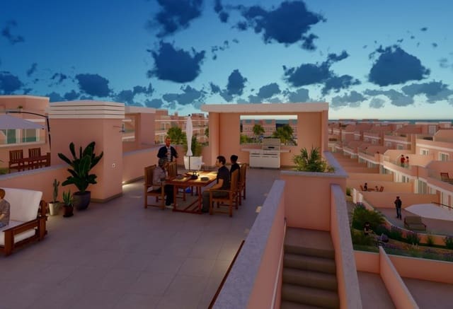 3 soverom Penthouse til salgs i Pilar de la Horadada ciudad, Pilar de la Horadada med svømmebasseng garasje - € 354 900 (Ref: 10067205)