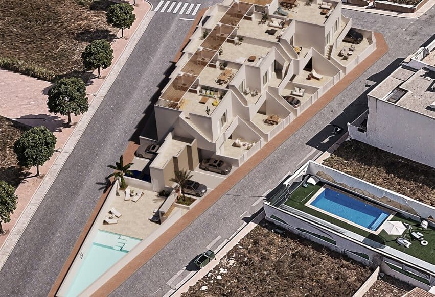 2 chambre Bungalow à vendre à San Pedro del Pinatar avec piscine - 252 900 € (Ref: 10071818)