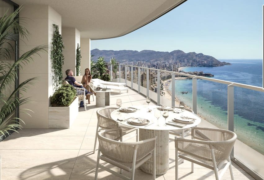 2 sypialnia Apartament na sprzedaż w Benidorm z basenem - 881 000 € (Ref: 10082217)