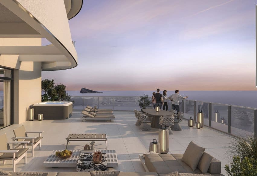 3 slaapkamer Appartement te koop in Benidorm met zwembad - € 1.828.000 (Ref: 10110399)