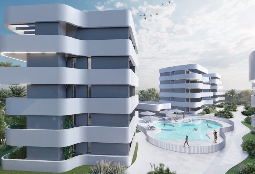 2 soveværelse Lejlighed til salg i Guardamar del Segura med swimmingpool - € 299.000 (Ref: 10120562)