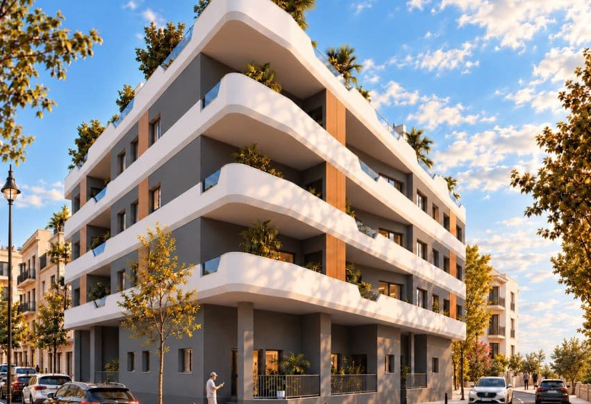 2 sovrum Takvåning till salu i Santa Pola med pool - 385 000 € (Ref: 10153321)