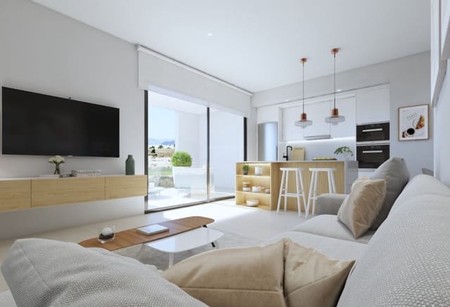 2 chambre Appartement à vendre à Alhama de Murcia avec piscine - 191 900 € (Ref: 9278625)