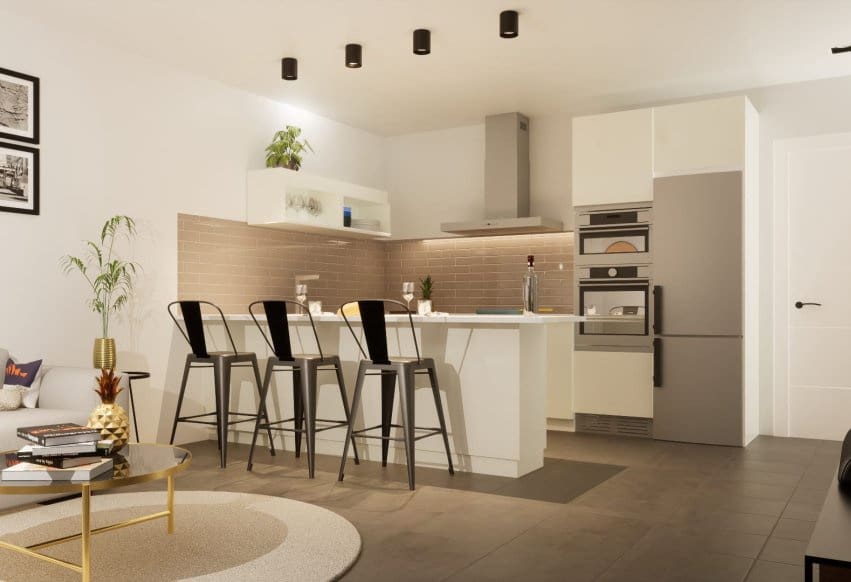 2 bedroom Apartment for sale in Finestrat with pool - € 425,000 (Ref: 9278634)