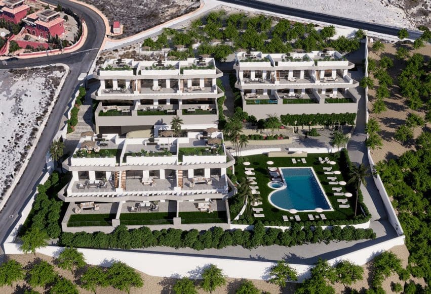 3 soveværelse Bungalow til salg i Finestrat med swimmingpool - € 439.900 (Ref: 9278653)