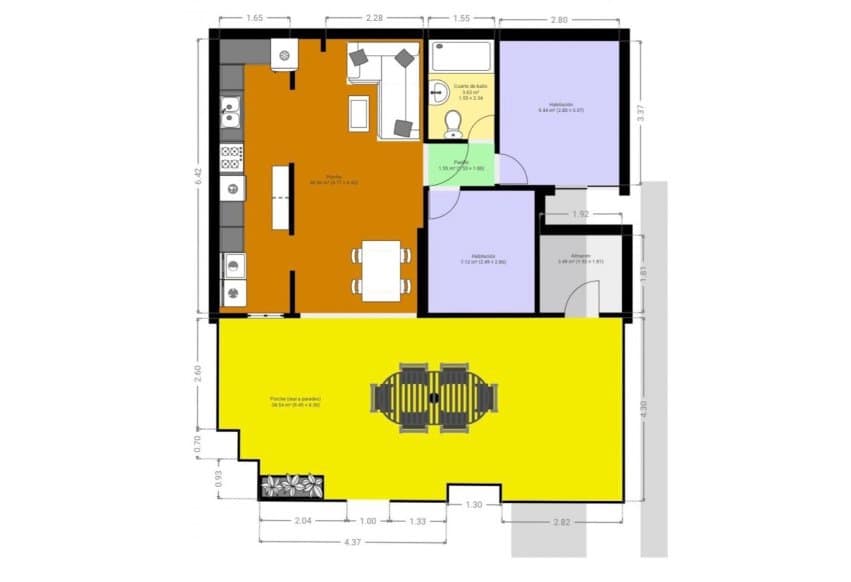 2 soverom Bungalow til salgs i Cabo Roig - € 275 000 (Ref: 9293664)