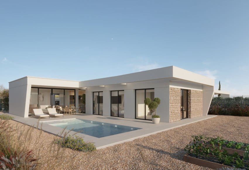 3 soveværelse Villa til salg i Fuente Alamo de Murcia med swimmingpool - € 475.420 (Ref: 9293719)