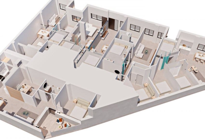 2 camera da letto Appartamento in vendita in Pilar de la Horadada - 139.900 € (Rif: 9293733)