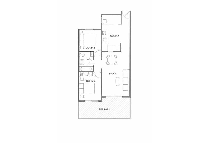 2 slaapkamer Appartement te koop in Campoamor met zwembad - € 185.000 (Ref: 9293770)